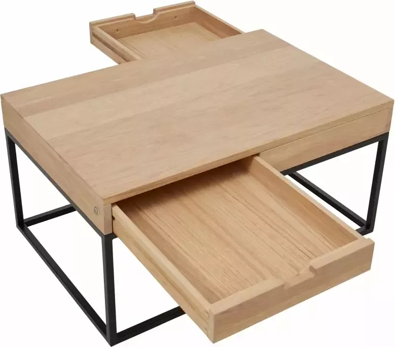 Home affaire Salontafel Rava in 2 afmetingen van massief eiken - Foto 14