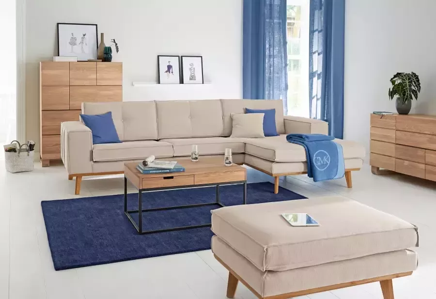 Home affaire Salontafel Rava in 2 afmetingen van massief eiken - Foto 11