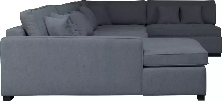 Home affaire Zithoek Skara XXL U-vorm Loungebank XXL met binnenveringsinterieur in vele overtrekkwaliteiten