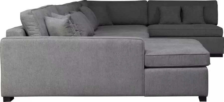 Home affaire Zithoek Skara XXL U-vorm Loungebank XXL met binnenveringsinterieur in vele overtrekkwaliteiten