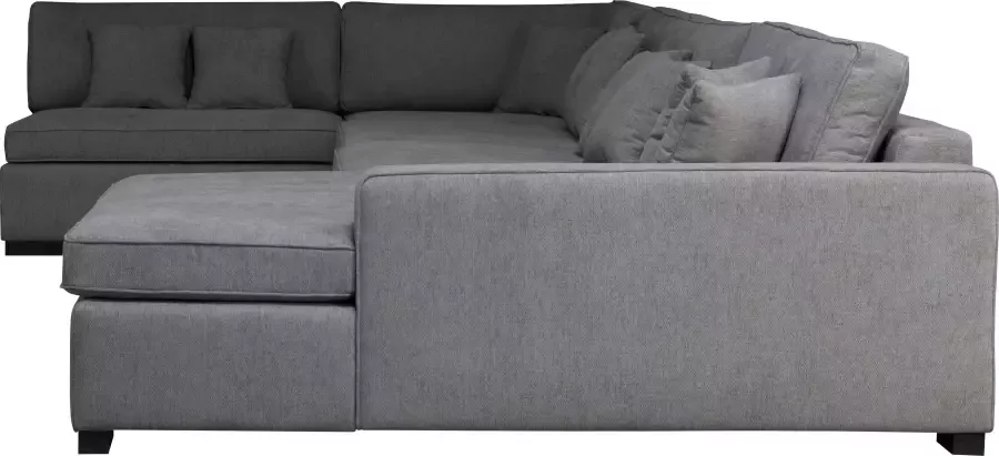 Home affaire Zithoek Skara XXL U-vorm Loungebank XXL met binnenveringsinterieur in vele overtrekkwaliteiten