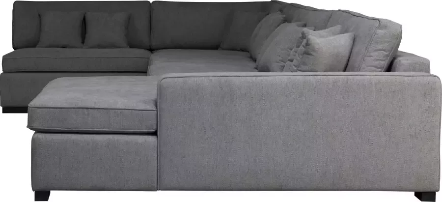 Home affaire Zithoek Skara XXL U-vorm Loungebank XXL met binnenveringsinterieur in vele overtrekkwaliteiten