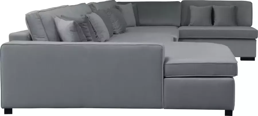 Home affaire Zithoek Skara XXL U-vorm Loungebank XXL met binnenveringsinterieur in vele overtrekkwaliteiten