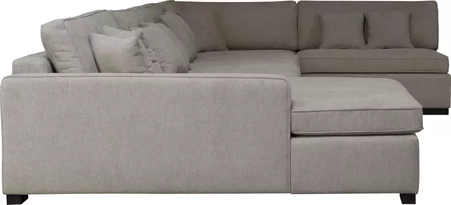 Home affaire Zithoek Skara XXL U-vorm Loungebank XXL met binnenveringsinterieur in vele overtrekkwaliteiten