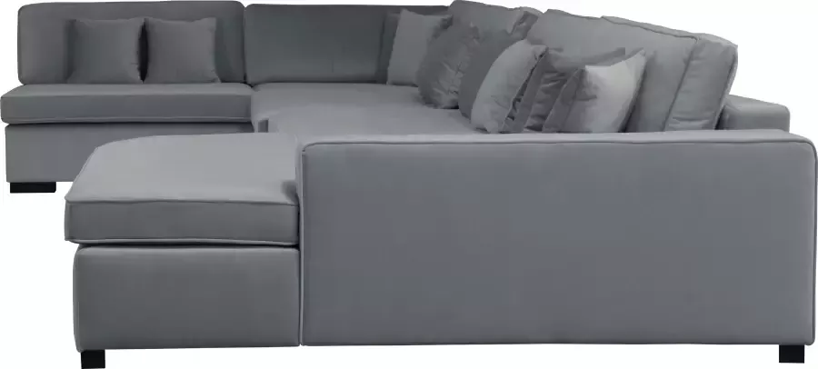 Home affaire Zithoek Skara XXL U-vorm Loungebank XXL met binnenveringsinterieur in vele overtrekkwaliteiten