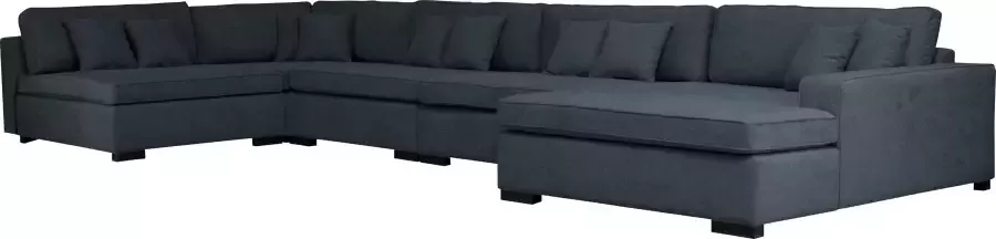 Home affaire Zithoek Skara XXL U-vorm Loungebank XXL met binnenveringsinterieur in vele overtrekkwaliteiten - Foto 3