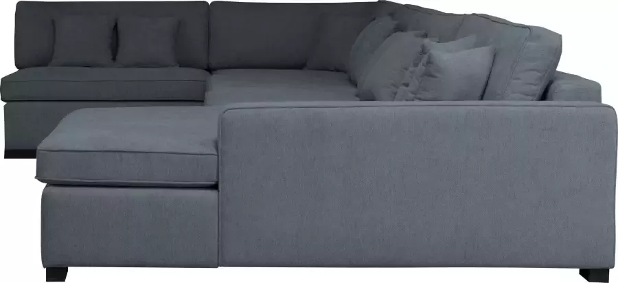 Home affaire Zithoek Skara XXL U-vorm Loungebank XXL met binnenveringsinterieur in vele overtrekkwaliteiten