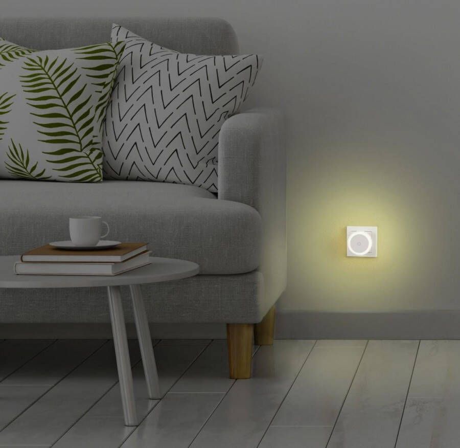 Hama Led-nachtlampje Nachtlamp stopcontact met touch sensor warm wit energiebesparend - Foto 7