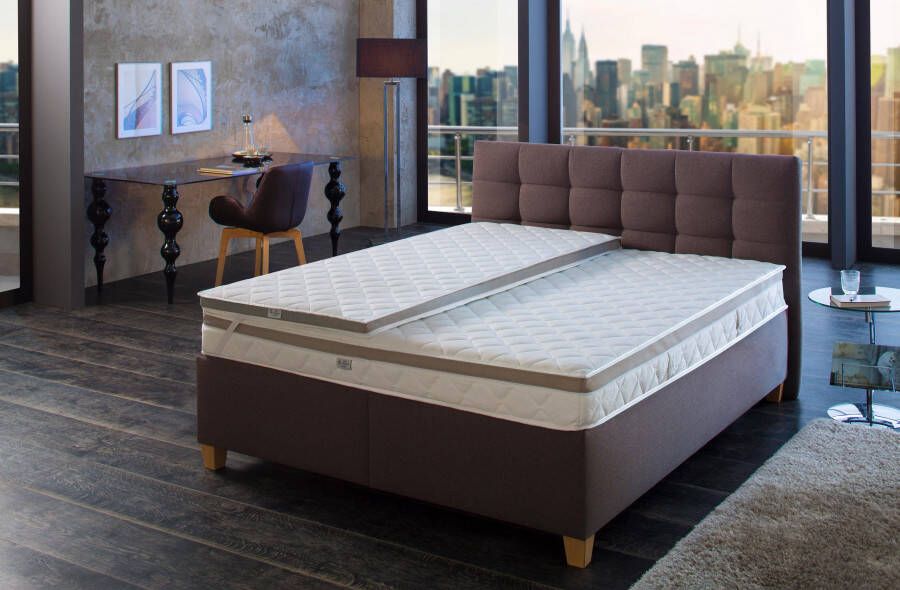 Hanse by RIBECO Topmatras Ole Matras topper 90x200 cm & 140x200 cm en andere maten (1 stuk) - Foto 3