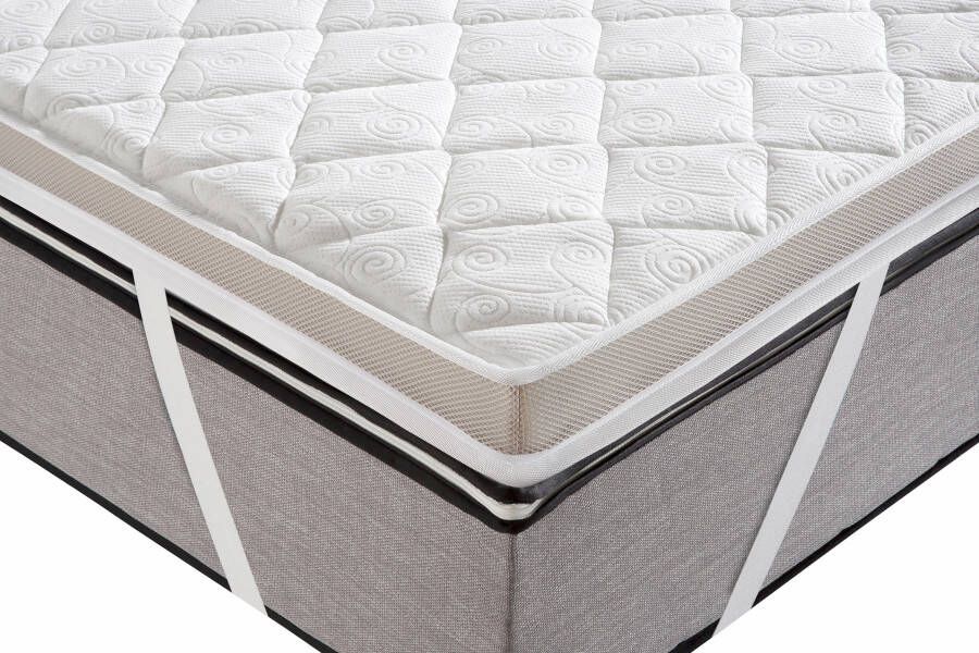 Hanse by RIBECO Topmatras Ole Matras topper 90x200 cm & 140x200 cm en andere maten (1 stuk) - Foto 2