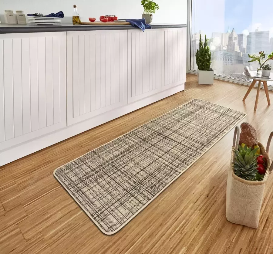 Hanse Home Exclusiv Loper Liniya antisliprug van tpa slijtvast wasbaar op 30 °c