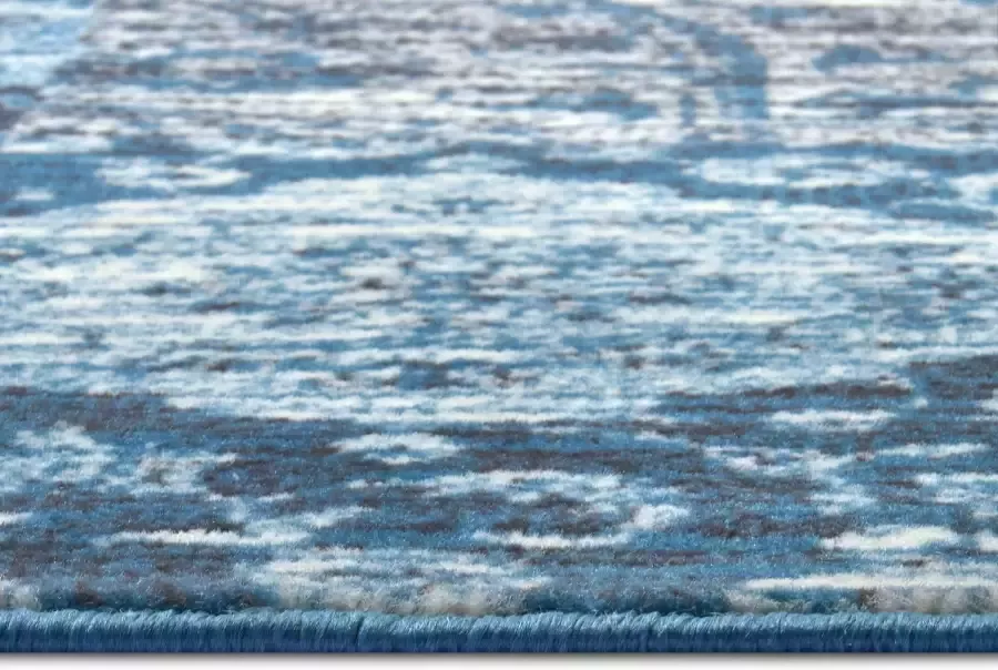Hanse Home Patchwork vloerkleed Bloques lichtblauw 160x230 cm - Foto 5