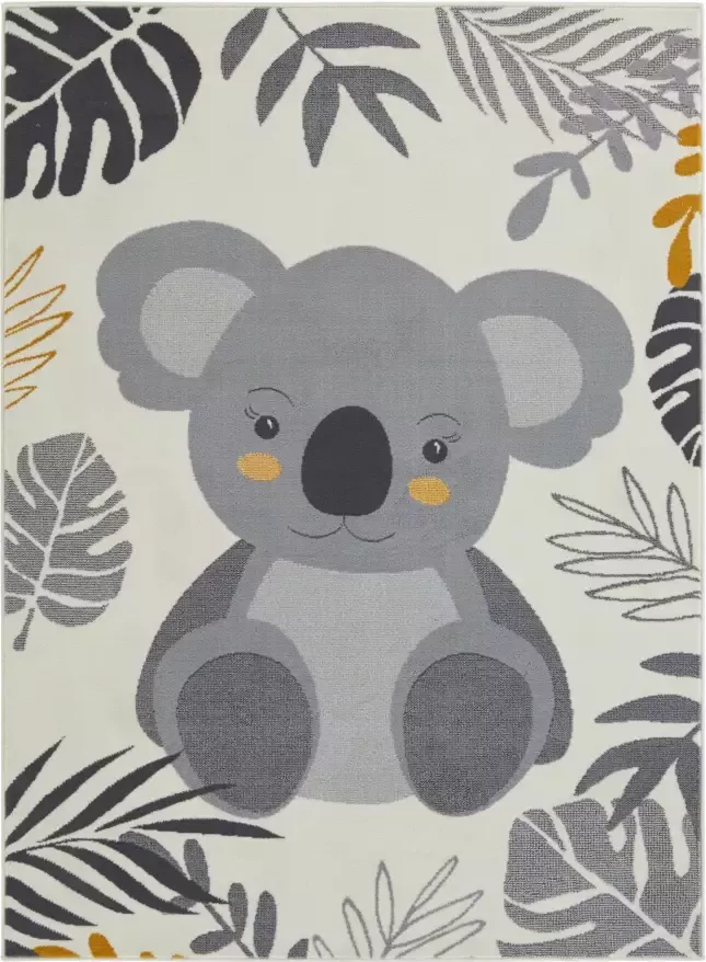 Hanse Home kindervloerkleed koala crème geel 160x220 cm - Foto 5