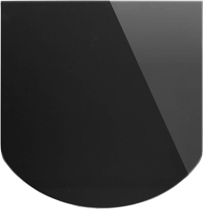 Hanseatic Heathus Bodemplaat Heathus Halfrond 85 S Glas Halve ronde boog 85 x 100 cm voor houtkachels