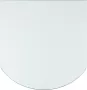 Hanseatic Heathus Bodemplaat Heathus Halfrond 85 Glas-halfrond 85 x 110 cm 8 mm dikte transparant voor vonkenbescherming - Thumbnail 1
