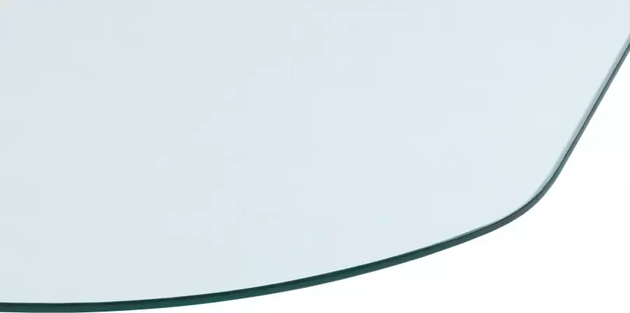 Hanseatic Heathus Bodemplaat Heathus Halfrond 85 Glas-halfrond 85 x 110 cm 8 mm dikte transparant voor vonkenbescherming