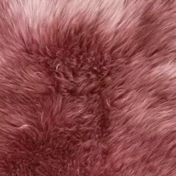 Heitmann Felle Stoelkussen Lamsvacht ronde zitkussen Ø 45 cm echt lamsvacht wasbaar ook als 2- of 4-delige set (1 stuk) - Foto 3