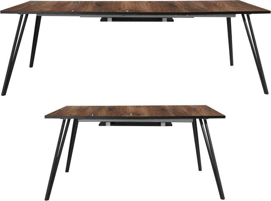 HELA Coulissen-eettafel Alisa uittrekbaar 160-240 cm - Foto 3