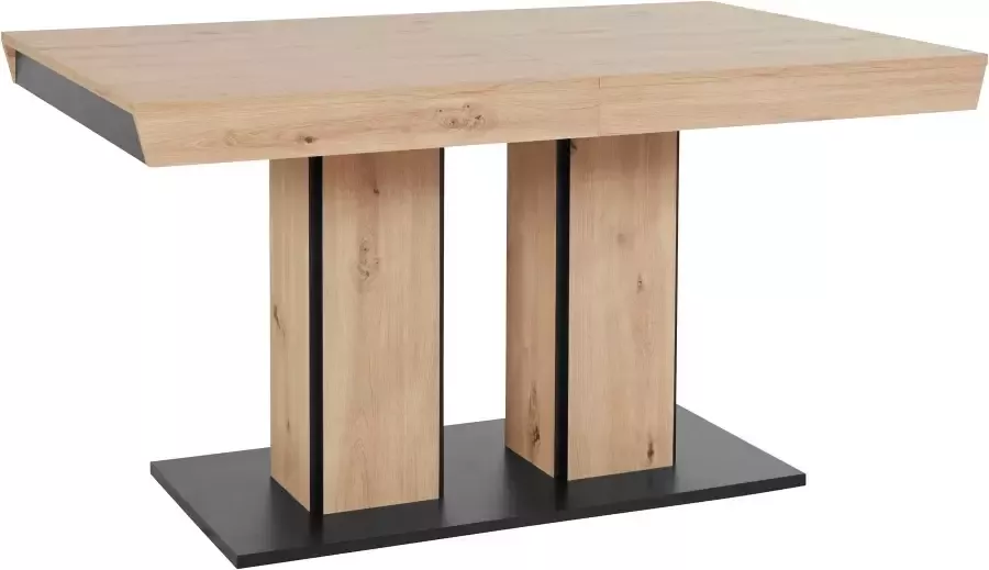 HELA Eethoek Agnes uitschuifbare eettafel tafel uitschuifbaar 140 -220 cm (set 5-delig) - Foto 12