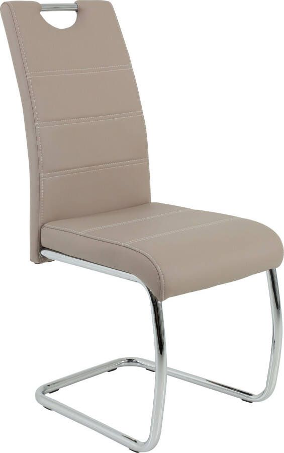 HELA Vrijdragende stoel FLORA 1 2 of 4 stuks vrijdragende stoel (set) - Foto 5