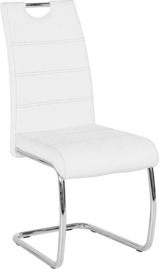 HELA Vrijdragende stoel FLORA 1 2 of 4 stuks vrijdragende stoel (set) - Foto 12