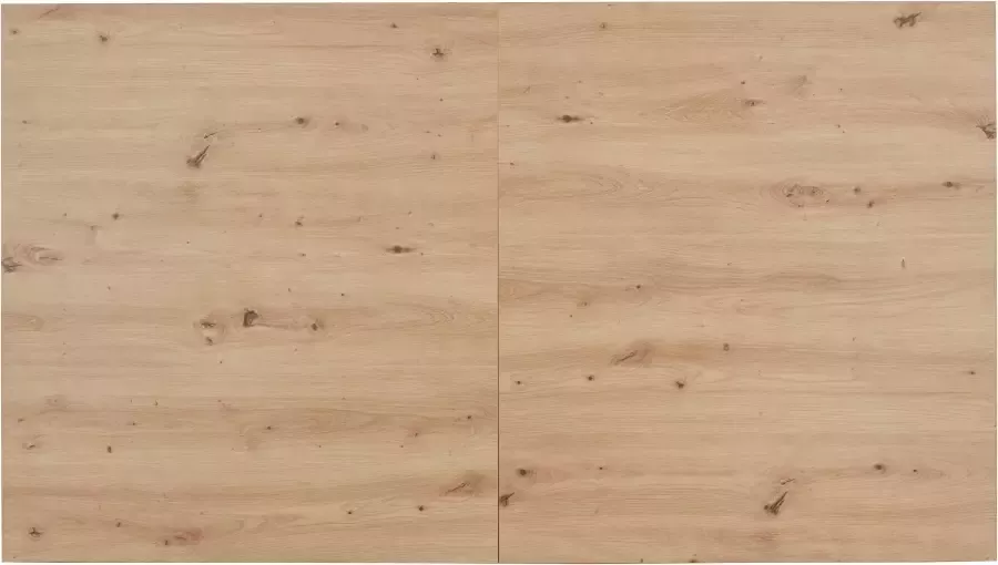 Hela EMOB Eettafel Atnalta 160 210x90 cm-artisan gebrand hout Kantoortafels Bruin Spaanplaat Kantoortafels Op voorraad - Foto 9