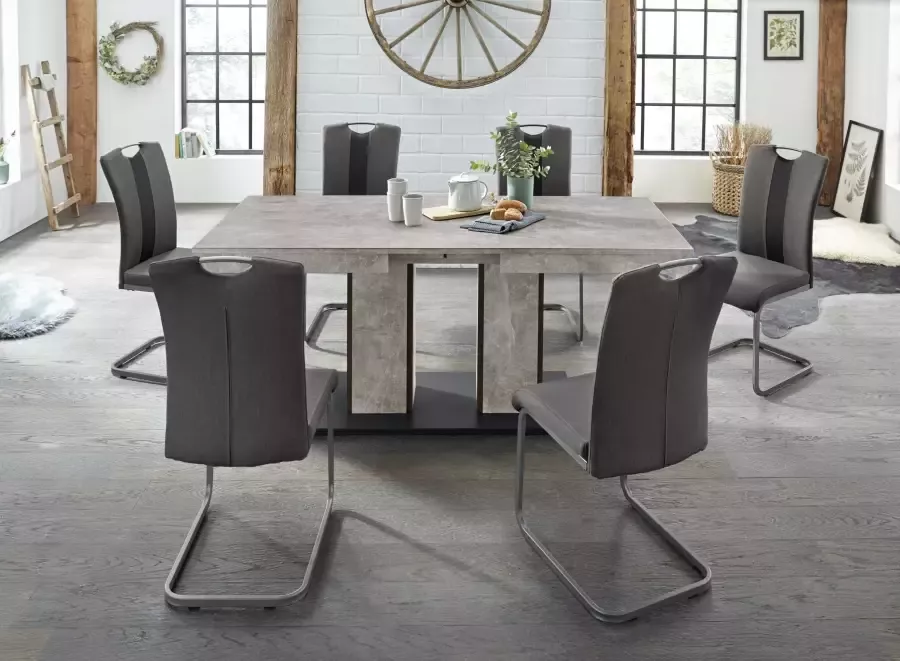 HELA Eettafel Rosé Uittrekfunctie breedte 140-180 cm - Foto 3