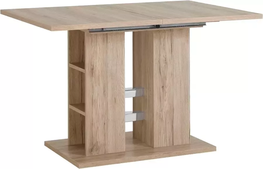 Hela EMOB Eettafel Effi 120 160x80 cm-lichte Sanremo eik Keukentafels Bruin Spaanplaat Keukentafels Op voorraad - Foto 6