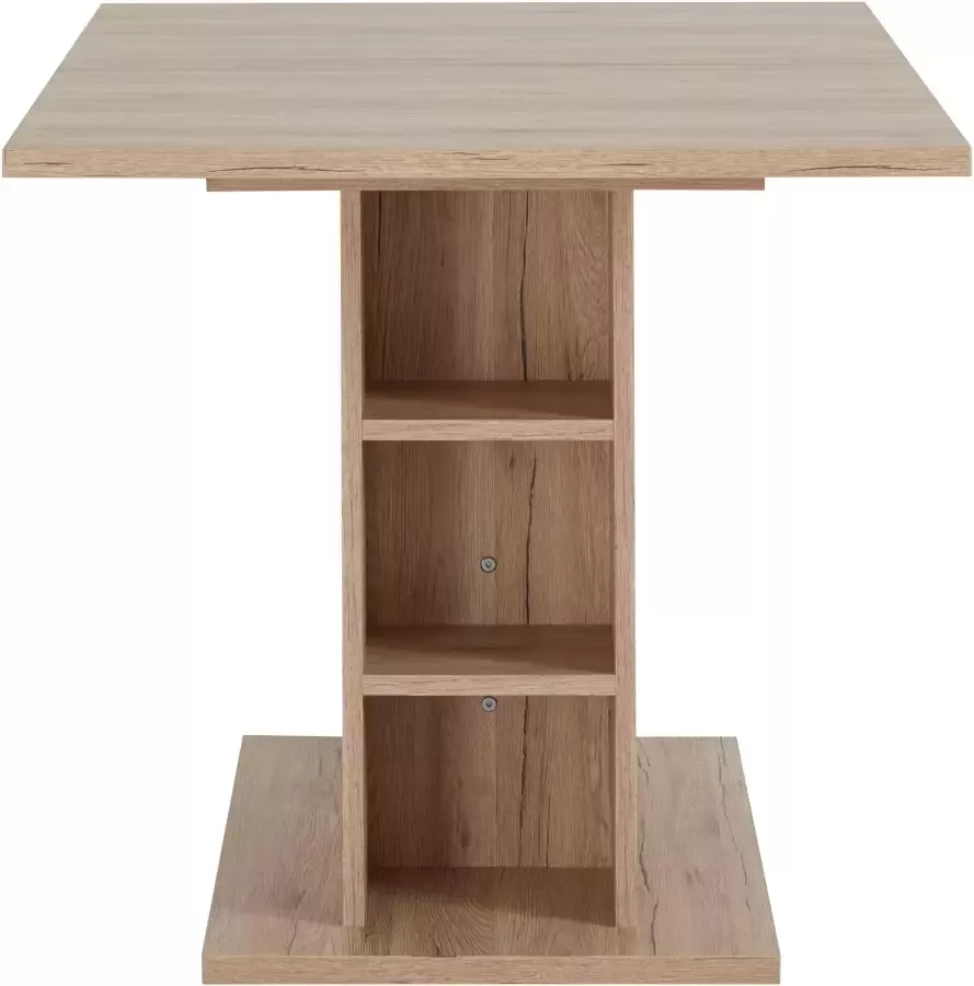 Hela EMOB Eettafel Effi 120 160x80 cm-lichte Sanremo eik Keukentafels Bruin Spaanplaat Keukentafels Op voorraad - Foto 2