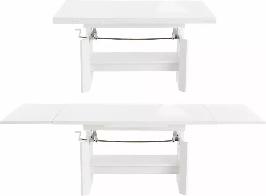 HELA Salontafel In hoogte verstelbaar en uittrekbaar - Foto 2