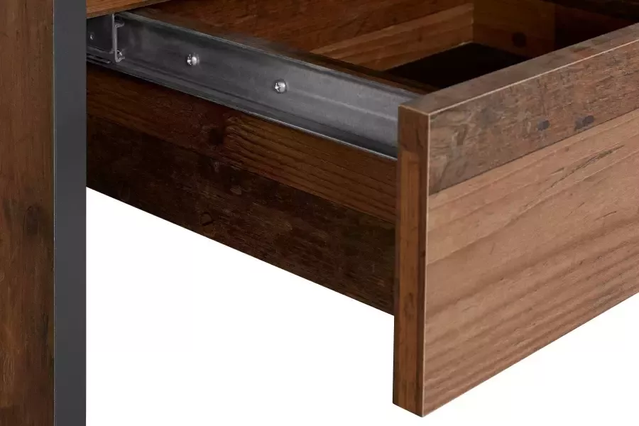 HELA Salontafel Noah uittrekbaar en in hoogte verstelbaar met lade vintage-look - Foto 9