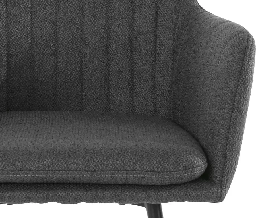 Home affaire Stoel met armleuningen Carla comfortabele fauteuil kuipstoel (set) - Foto 8