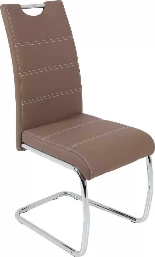 HELA Vrijdragende stoel FLORA 1 2 of 4 stuks vrijdragende stoel (set) - Foto 6
