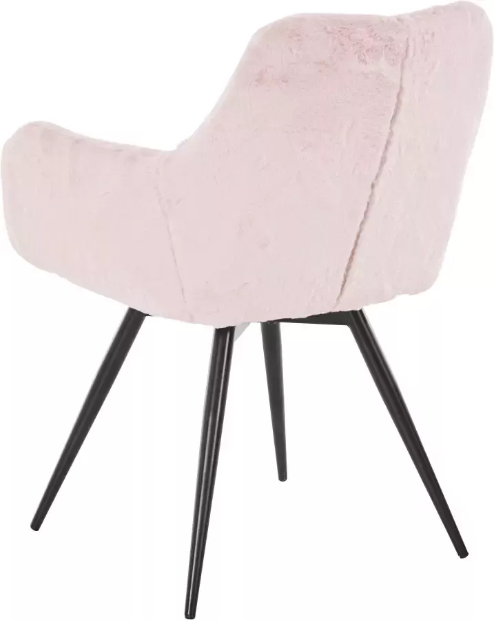 HELA Vrijdragende stoel Flora eetkamerstoelen Vrijdragende stoel set: 1 2 of 4 stuks hoog zitcomfort - Foto 4