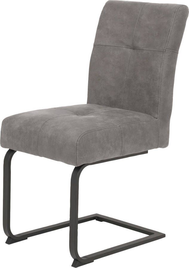 HELA Eetkamerstoel Luise S Schommelstoel Comfortabele stoel met binnenvering keukenstoel (set 2 stuks) - Foto 3