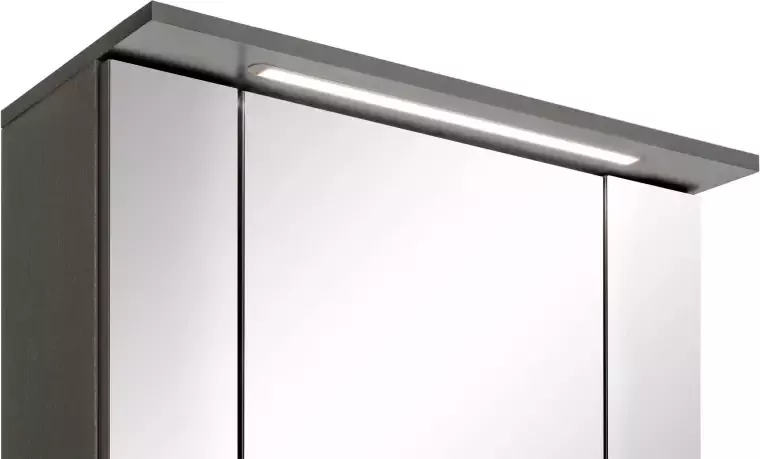 HELD MÖBEL Badkamerserie Lucca Breedte 60 cm met led-spiegelkast (2-delig) - Foto 3