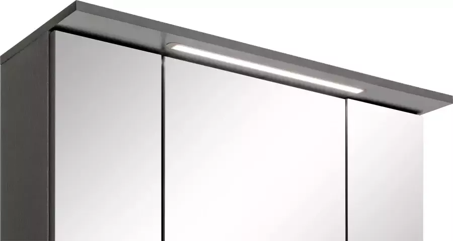 HELD MÖBEL Badkamerserie Lucca Breedte 80 cm met directe ledverlichting (2-delig) - Foto 7