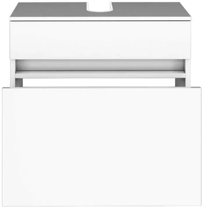 Welltime Wastafelonderkast Baabe Badkamermeubel breedte 60 cm hangende montage - Foto 5