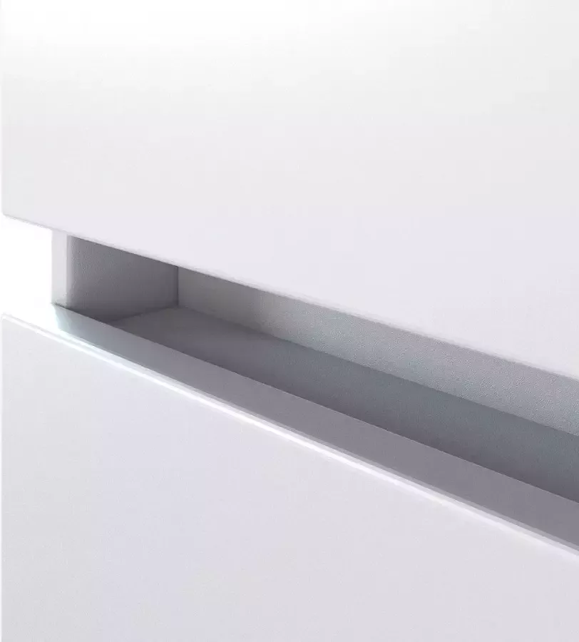 Welltime Wastafelonderkast Baabe Badkamermeubel breedte 60 cm hangende montage - Foto 1
