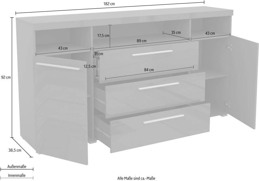 INOSIGN Dressoir - Foto 3