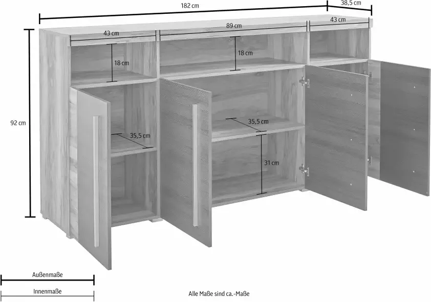 Helvetia Meble Dressoir Roger - Foto 2