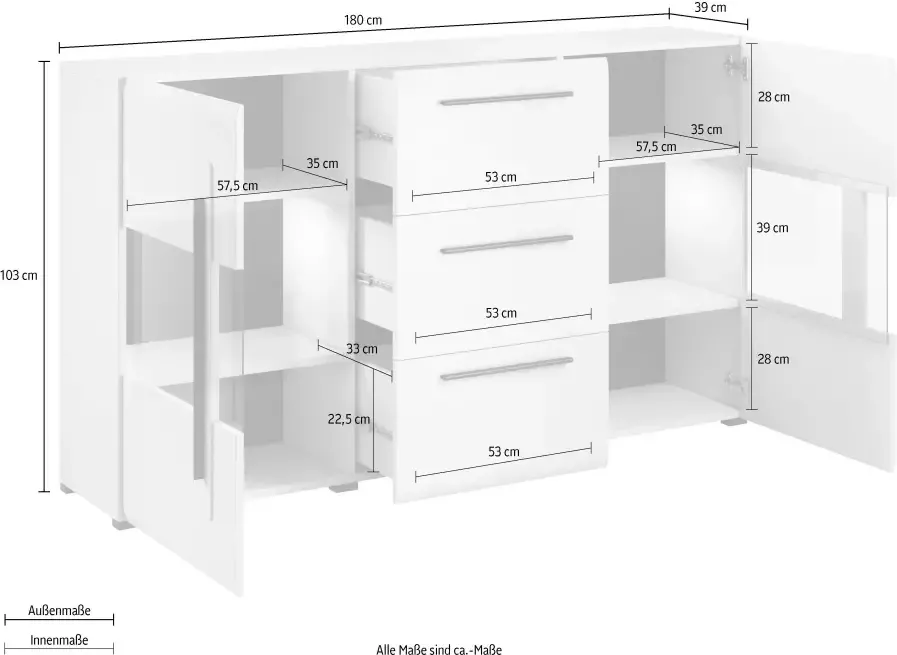 Helvetia Meble Dressoir Tulsa - Foto 2