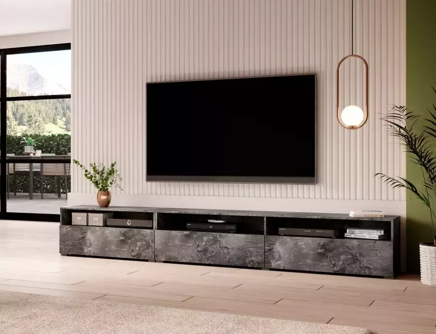 Helvetia Meble Tv-meubel Baros staand hangend te monteren breedte 270 cm