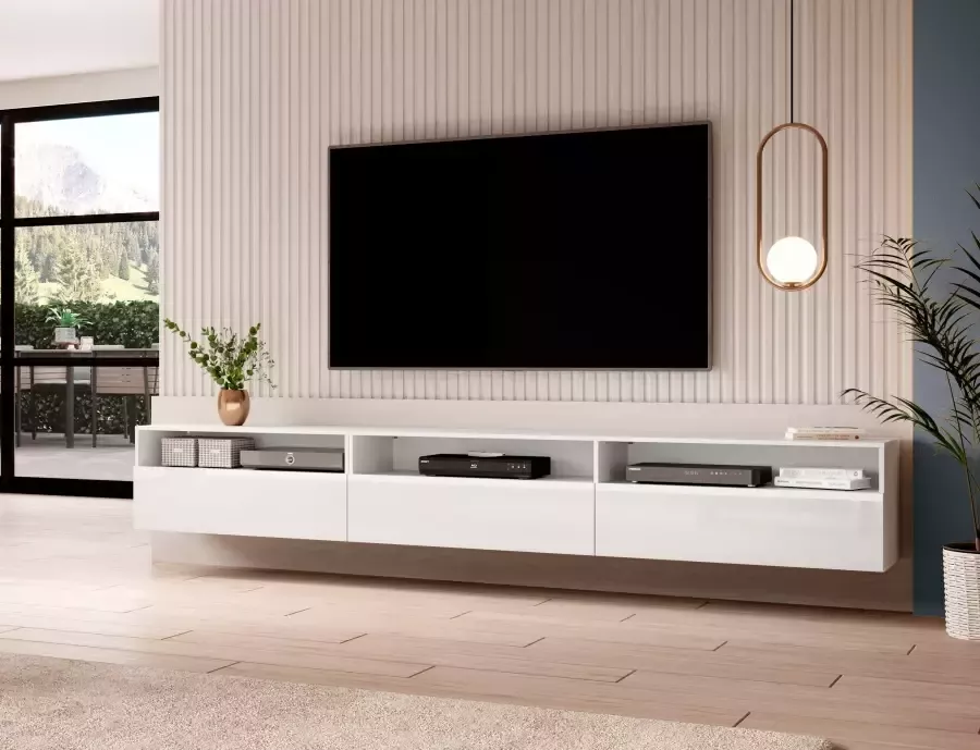 Helvetia Meble Tv-meubel Baros staand hangend te monteren breedte 270 cm