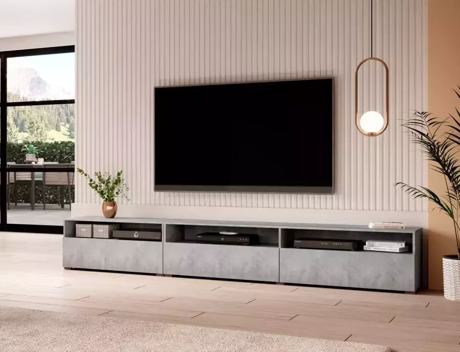 Helvetia Meble Tv-meubel Baros staand hangend te monteren breedte 270 cm - Foto 1