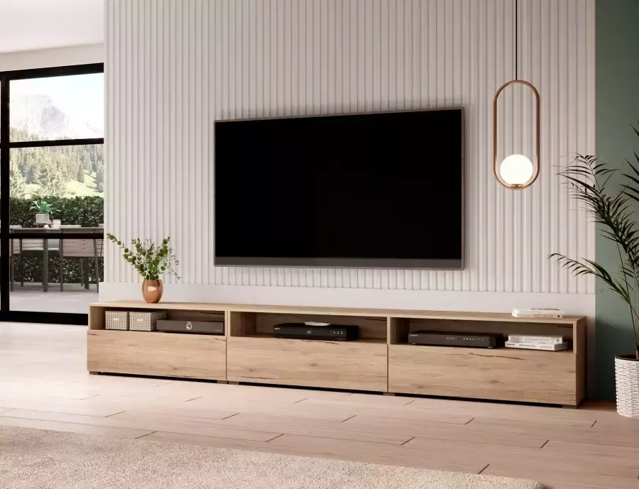 Helvetia Meble Tv-meubel Baros staand hangend te monteren breedte 270 cm - Foto 1