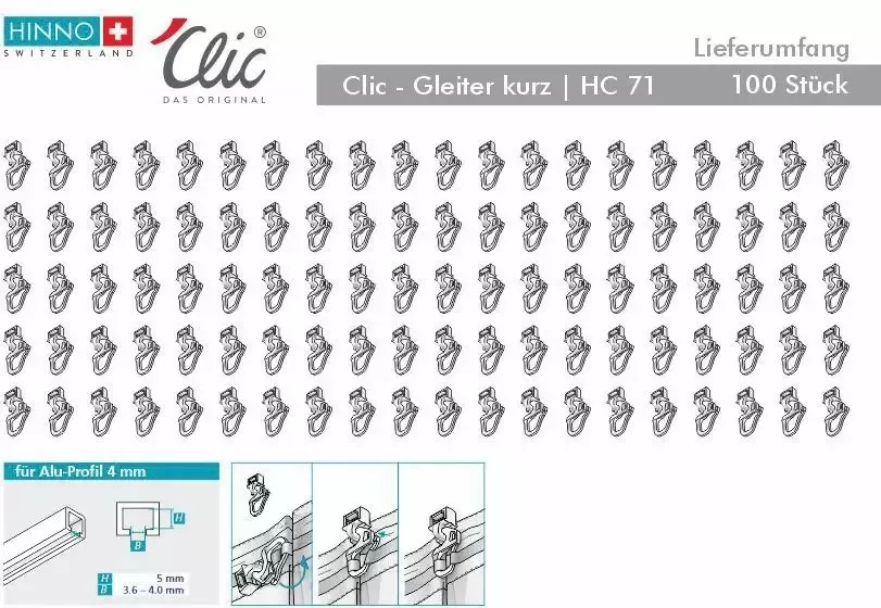 HINNO Klik-runner -clic HC71 klik-runner - Foto 3