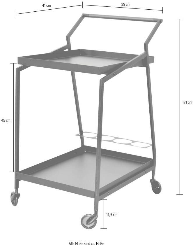 HOFMANN LIVING AND MORE Bartafel (1 stuk) - Foto 3