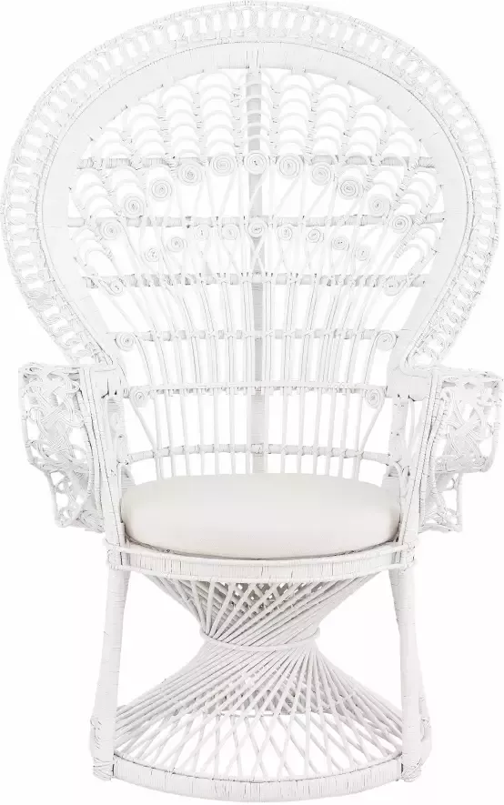 HOFMANN LIVING AND MORE Rotanstoel met kussenhoes - Foto 7