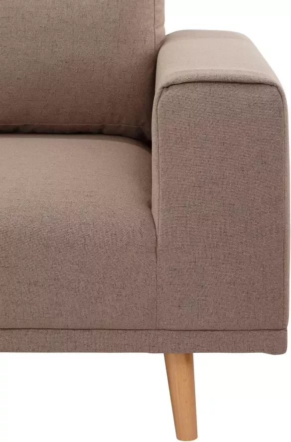 Home affaire 2-zitsbank Lasse in scandinavische stijl met houten poten - Foto 3
